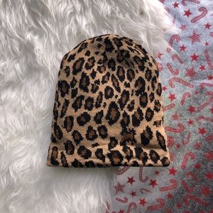Leopard Print Beanie | NWT